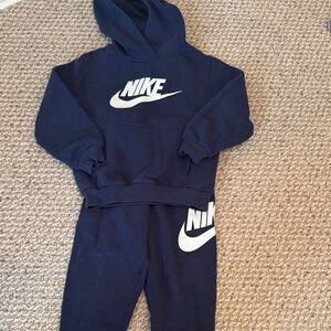 Nike Dark Blue Tracksuit with Logo